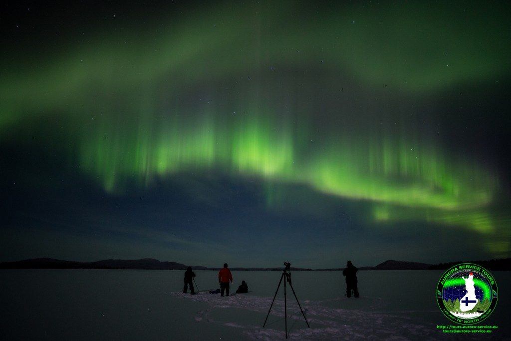 Another epic night of aurora on the lake :)